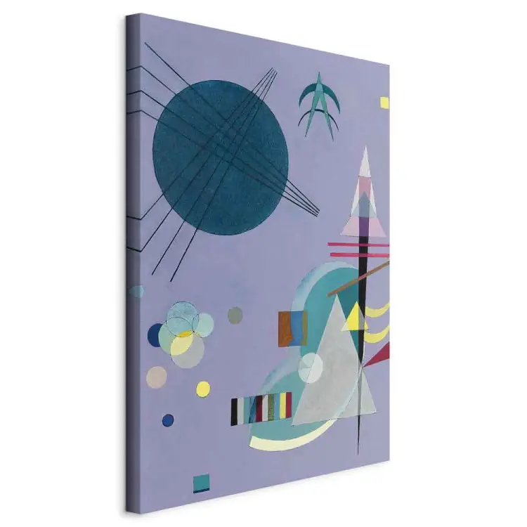 Wassily Kandinsky - Lila Abstrakt