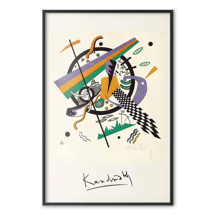 Small Worlds - Kandinsky’s Abstraction Full of Colorful Shapes