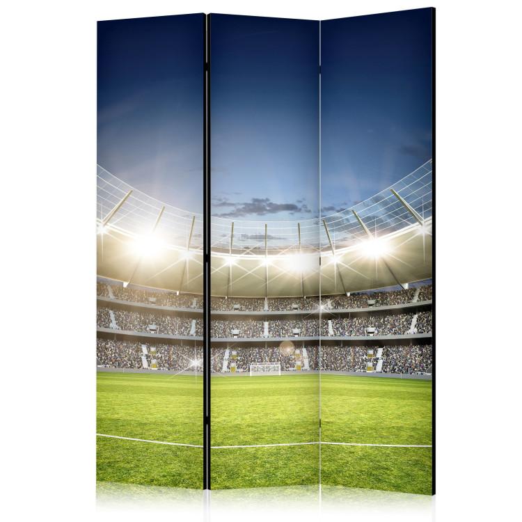 Paravent Football Stadium - Turf and Stands Before the Game [Room Dividers]