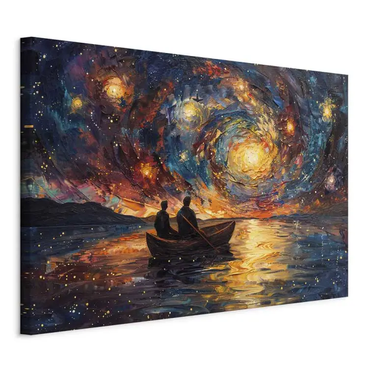 Sternenbilder - nächtliche Kreuzfahrt, inspiriert von Van Gogh