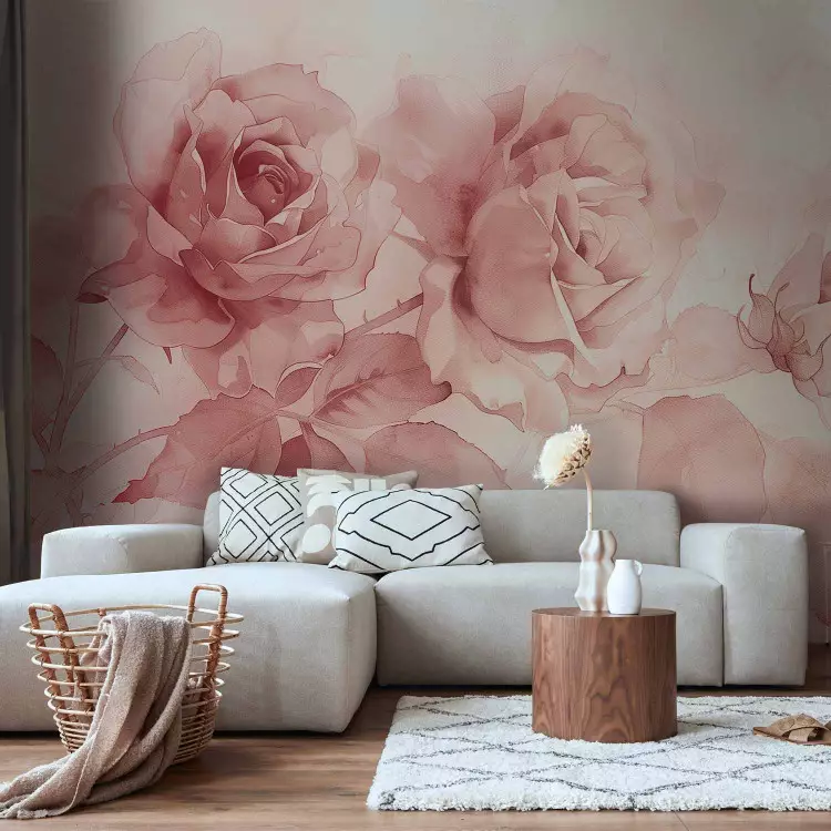 Rosa vans mit rosen cheap
