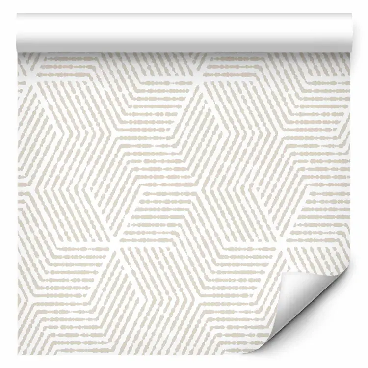 Zarte Symmetrie - Minimalistische Komposition mit linearen Formen