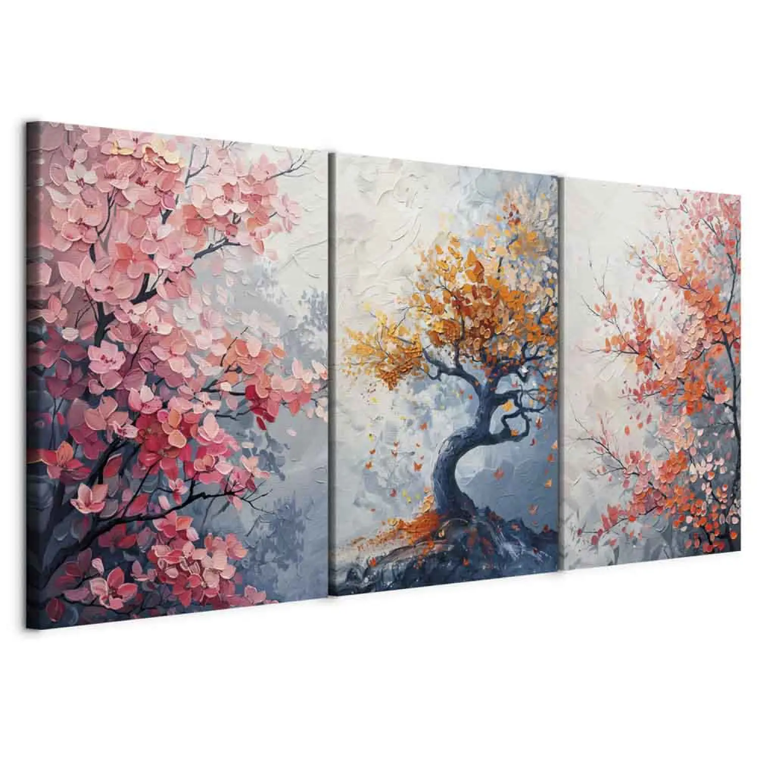 Wandbild Bonsai - Glcksbaum in malerischer Zen-Optik - Zen - bimago