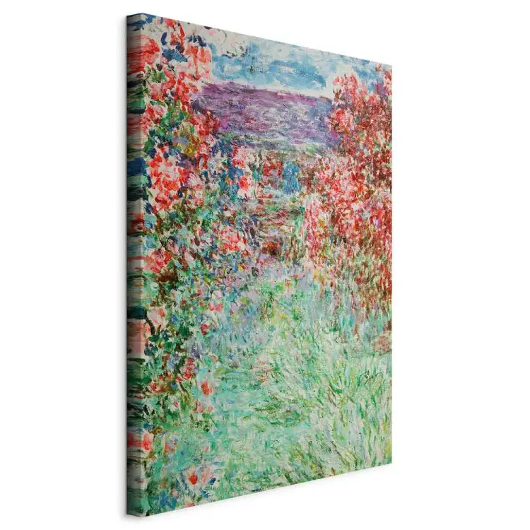 Claude Monet - Das Haus zwischen den Rosen