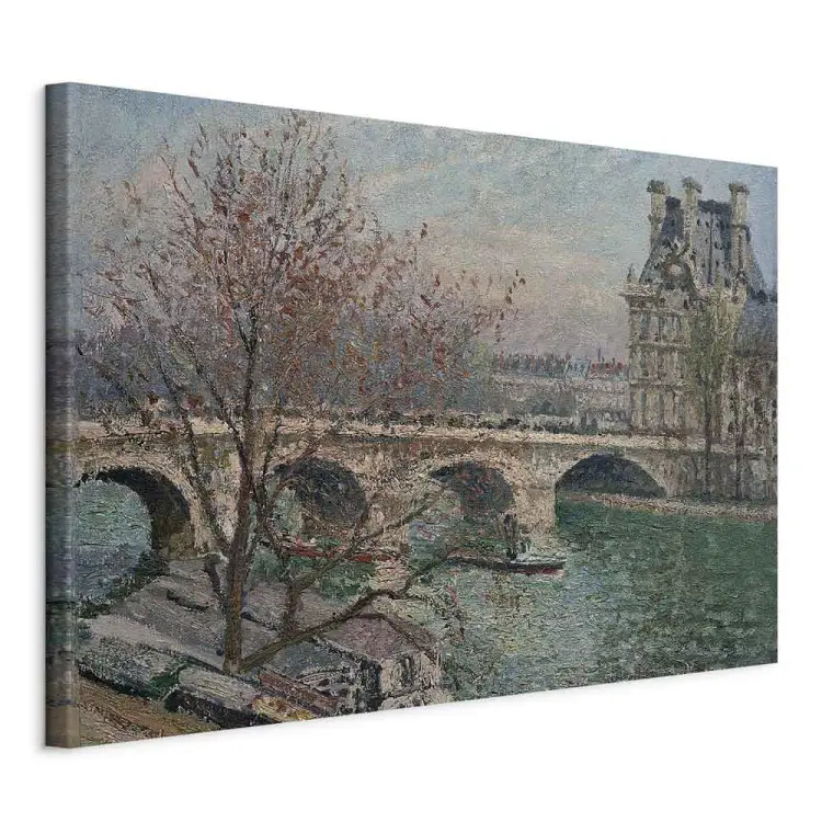 Camille Pissarro - Die Königsbrücke und der Pavillon de Flore