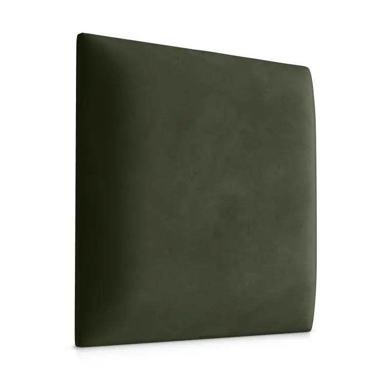 Gepolstertes Wandpaneel Quadrat khaki
