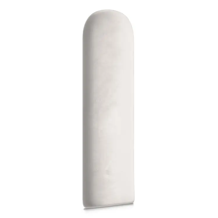 Gepolstertes Wandpaneel Oval creme