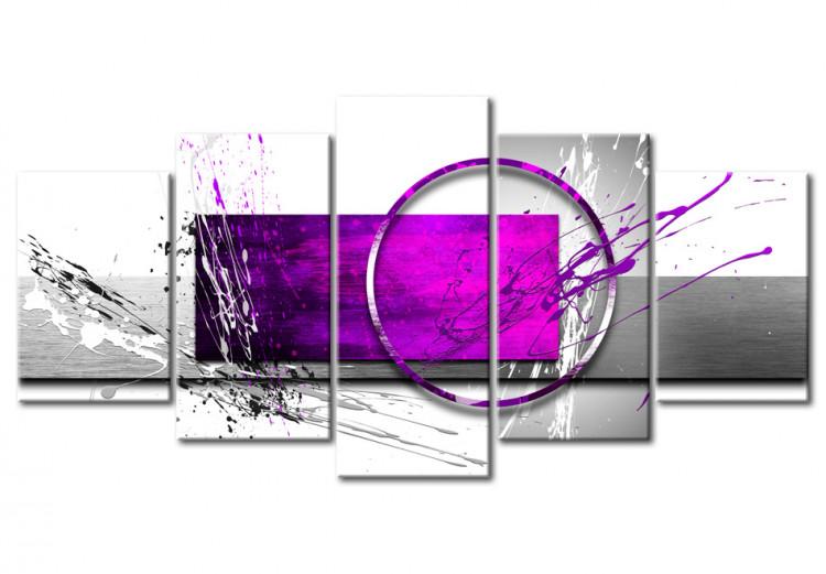 Leinwandbild Purple Expression