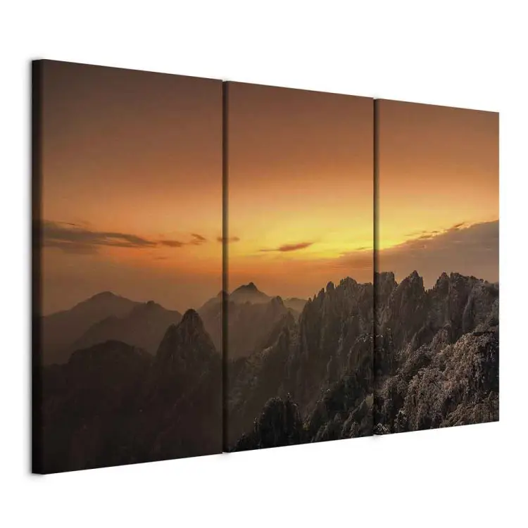 Berg - Sonnenuntergang 