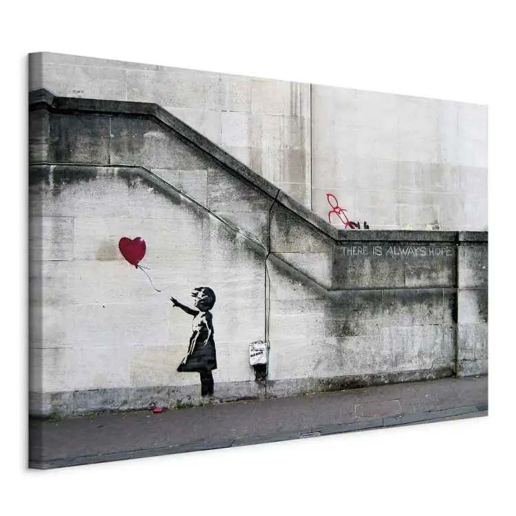 Hoffnung gibt es immer (Banksy)