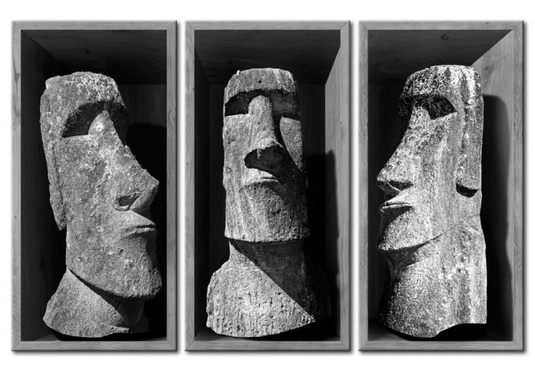 Leinwandbild The Mystery of Easter Island