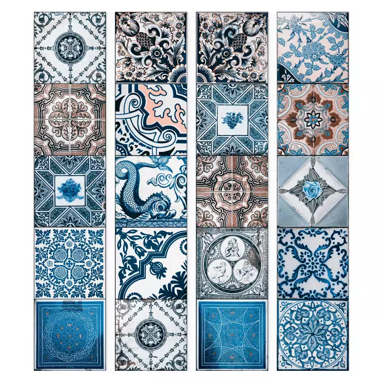 Blue Arabesque