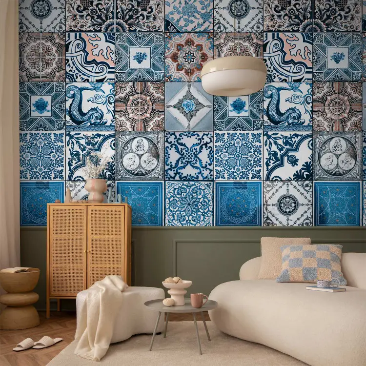Blue Arabesque