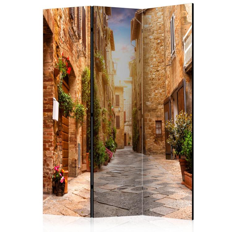 Paravent Colourful Street in Tuscany [Room Dividers]