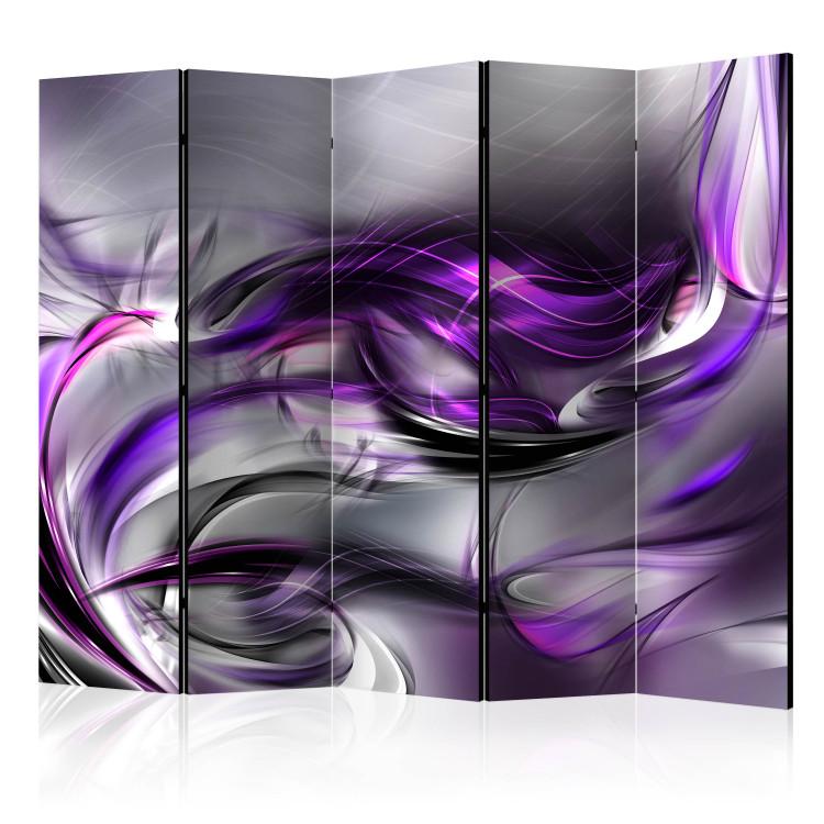 Paravent Purple Swirls II [Room Dividers]