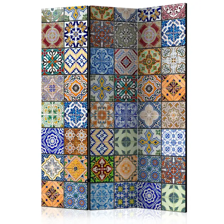 Bunte Mosaik - Textur mit bunten Mustern in geometrischen Figuren