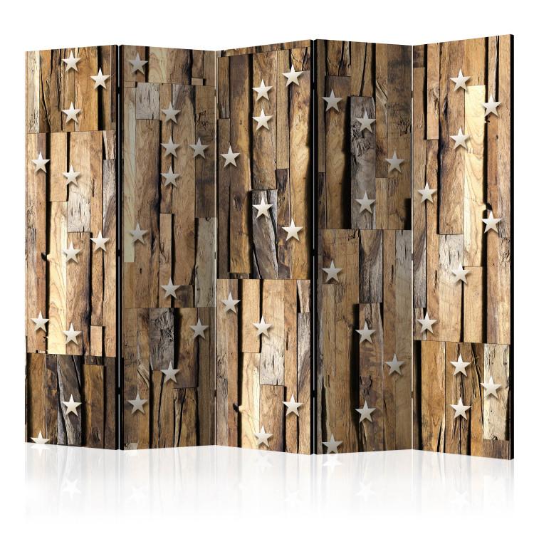 Paravent Wooden Constellation II [Room Dividers]