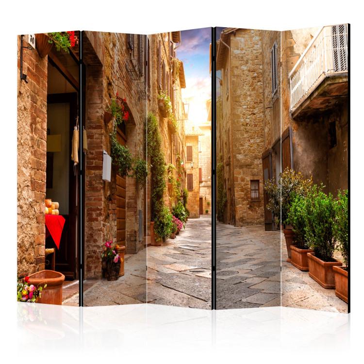 Paravent Colourful Street in Tuscany II [Room Dividers]