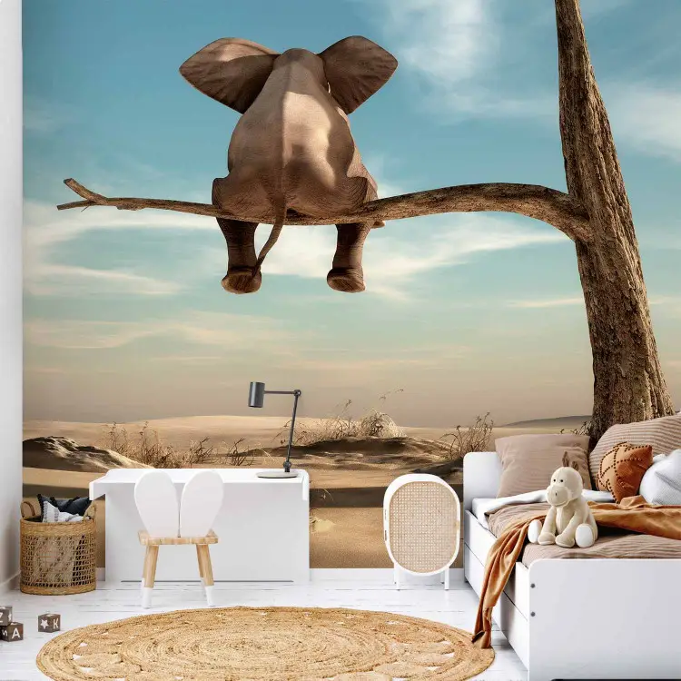 Elefant auf dem Baum