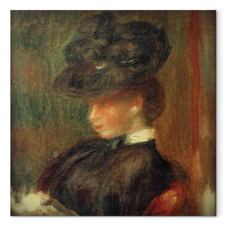 Kunstdruck Dame mit Hut 159000