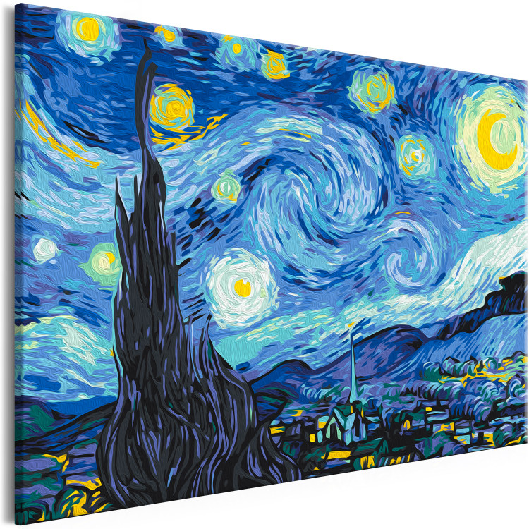 Wandbild zum Ausmalen Van Gogh's Starry Night 132410 additionalImage 4