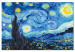 Wandbild zum Ausmalen Van Gogh's Starry Night 132410 additionalThumb 5