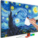 Wandbild zum Ausmalen Van Gogh's Starry Night 132410 additionalThumb 7