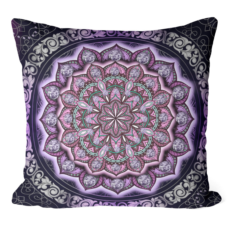 Mikrofaser Kissen Purple Mandala - Composition With Oriental Ornamentation 151310