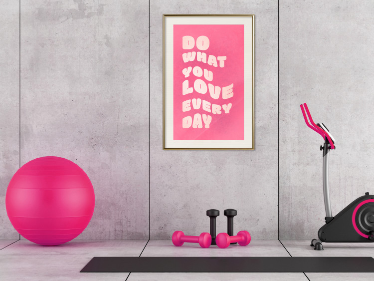 Wandposter Do What You Love Every Day [Poster] 142620 additionalImage 7