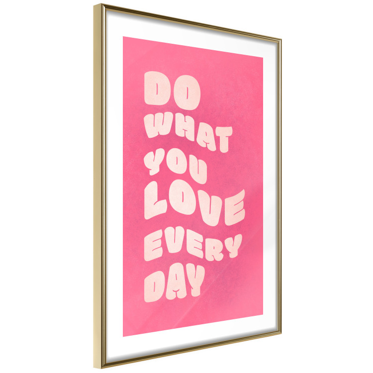 Wandposter Do What You Love Every Day [Poster] 142620 additionalImage 17
