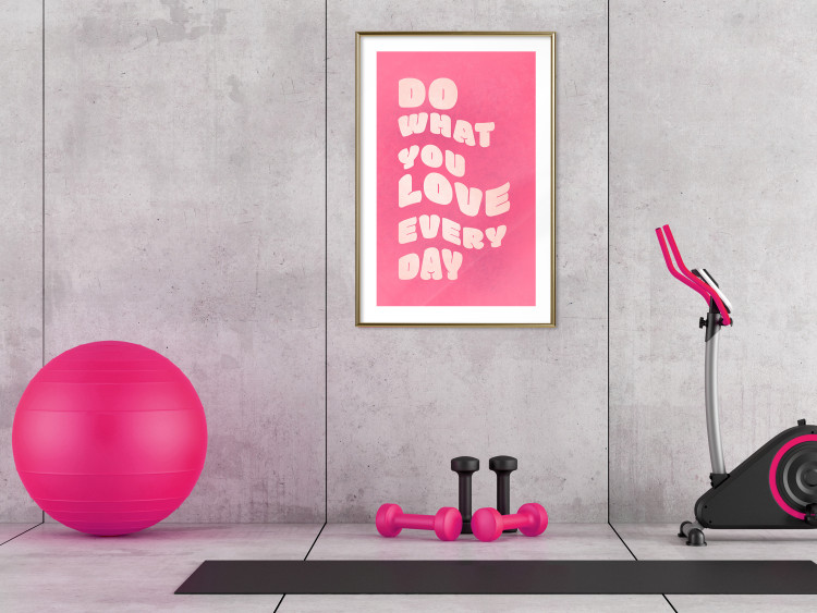 Wandposter Do What You Love Every Day [Poster] 142620 additionalImage 13