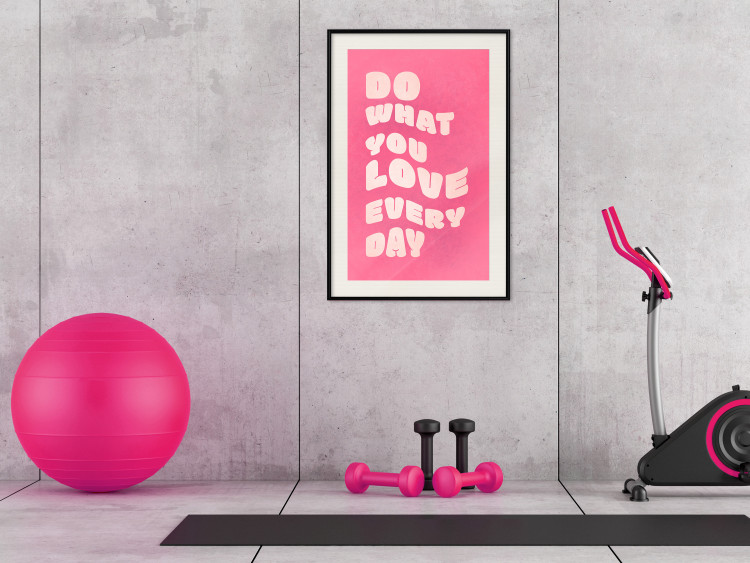 Wandposter Do What You Love Every Day [Poster] 142620 additionalImage 23