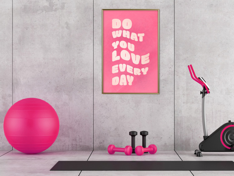 Wandposter Do What You Love Every Day [Poster] 142620 additionalImage 11
