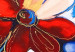 Leinwandbild Farbenfrohe Blumen (1-teilig) - fantasievolle Wiese in saftigen Farben 48620 additionalThumb 4