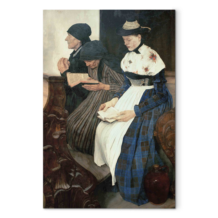 Wandbild Drei Frauen in der Kirche 152530 additionalImage 7