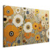 Wandbild Orange Meadow - A Composition of Flowers in the Style of Klimt’s Paintings 151050 additionalThumb 2