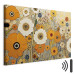 Wandbild Orange Meadow - A Composition of Flowers in the Style of Klimt’s Paintings 151050 additionalThumb 8