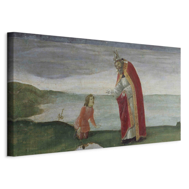 Wandbild Saint Augustinus and the boy on the beach 155550 additionalImage 2