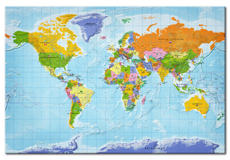 Pinnwand World Map: Countries Flags [Cork Map] 95950 additionalImage 2