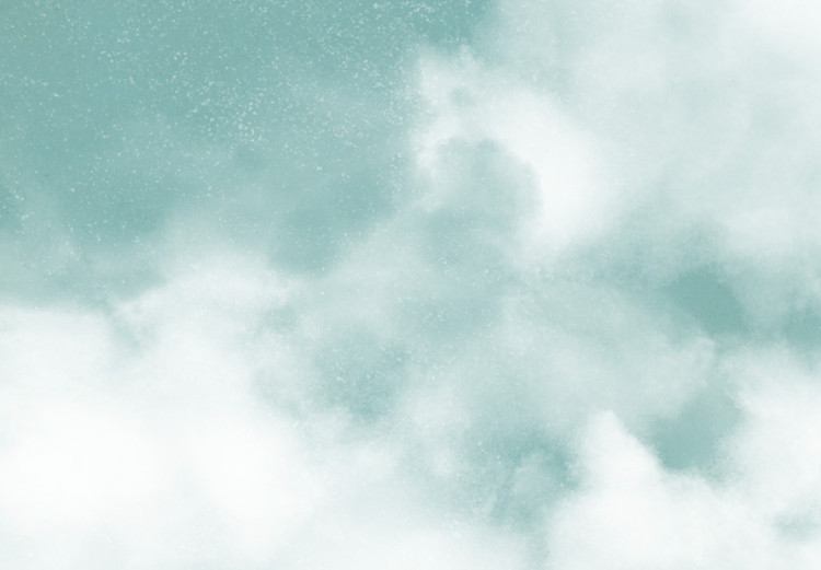 Leinwandbild Wolken und Vögel - Pastell-Landschaftshimmel im Japandi-Stil 131760 additionalImage 4