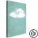 Leinwandbild Wolken und Vögel - Pastell-Landschaftshimmel im Japandi-Stil 131760 additionalThumb 6