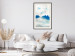 Poster Blue Forest - Delicate, Hazy Landscape in Blue Tones 145760 additionalThumb 22