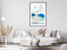 Poster Blue Forest - Delicate, Hazy Landscape in Blue Tones 145760 additionalThumb 14