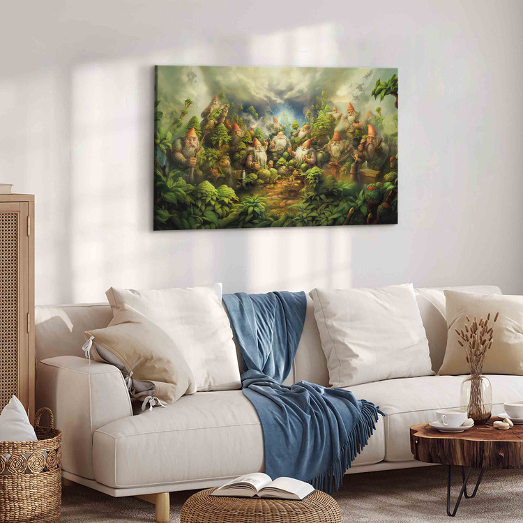 Wandbild Crazy Forest Dwarves - Relaxation in Nature 151560 additionalImage 4