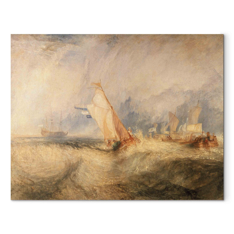 Kunstdruck Admiral van Tromp Crusising into the Wind 155790
