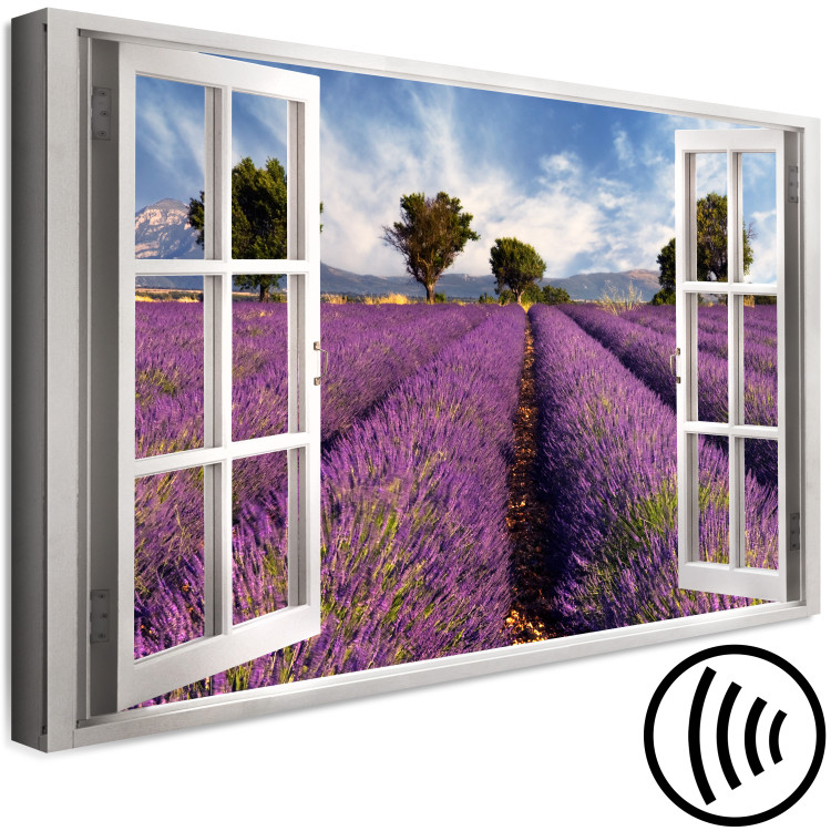 Bild auf Leinwand Lavender Field (1 Part) Wide 125001 additionalImage 6