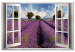 Bild auf Leinwand Lavender Field (1 Part) Wide 125001