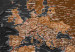 Dekorative Pinnwand Brown World Map [Cork Map - French Text] 105921 additionalThumb 6