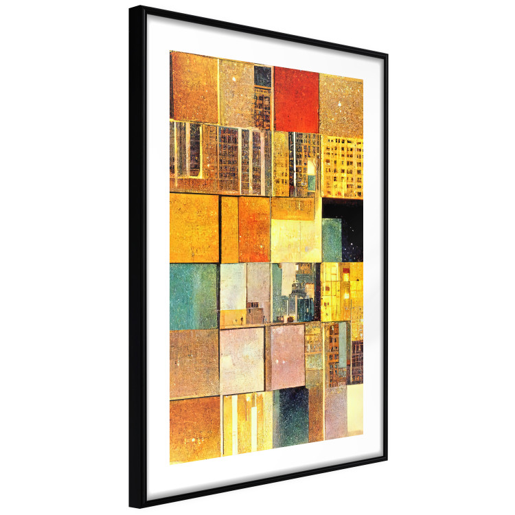 Wandposter Abstract Tiles - A Geometric Composition in Klimt’s Style 151141 additionalImage 6