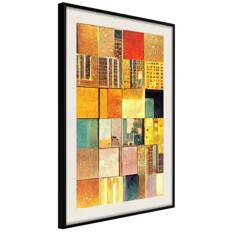 Wandposter Abstract Tiles - A Geometric Composition in Klimt’s Style 151141 additionalImage 9
